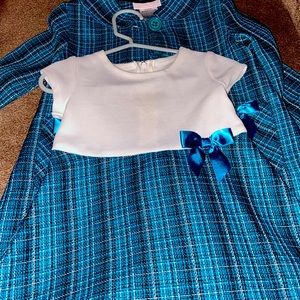 Dress with matching coat